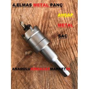 4ELMAS 16MM PANÇ SAC METAL DELİCİ AHŞAP DELİCİ ÇELİK PANÇ ADAPTÖR