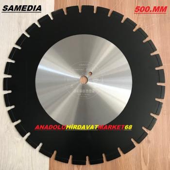 MASTER 500MM ASFALT KESME TESTERESİ ASFALT BİMS BETON KESİCİ ELMAS DİSK GERMANY