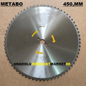 METABO 450 MM ELMAS TESTERE SUNTA MDF AHŞAP ODUN KESME TESTERESİ