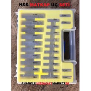 ÖZS HSS MATKAP UÇ SETİ METAL DELİCİ AHŞAP DELİCİ 04MM 150 PCS