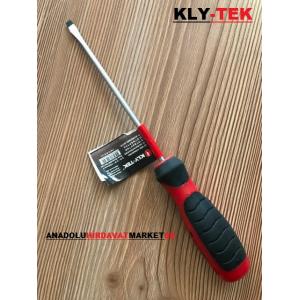 KLYTEK DÜZ TORNAVİDA İNCE UÇLU DÜZ TORNAVİDA 4*125MM