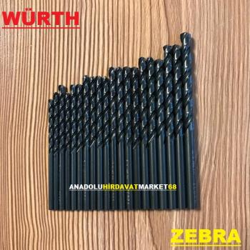 WÜRTH 2,5MM 4,7MM 5,5MM HSS METAL DELME UCU ÇELİK DELME UC SETİ 20PCS 