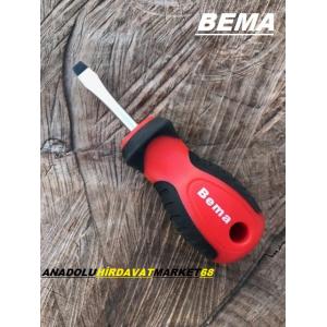 BEMA MİNİ TOPAÇ DÜZ TORNAVİDA  KISA DÜZ TORNAVİDA 5*38MM