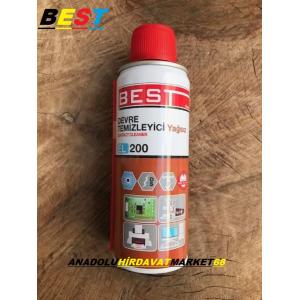 BEST 200ML KONTAK SPREYİ KONTAK SPREY DEVRE TEMİZLEYİCİ YAĞSIZ