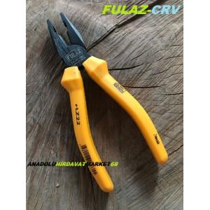 FULAZ PENSE 180MM CRV ÇELİK KOMBİNE PENSE YAKAR MARKA ÜRÜNÜ