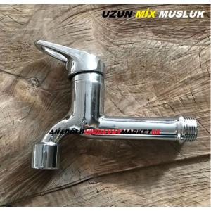 TEK MİX MUSLUK PİRİNÇ AÇ KAPA MUSLUK TSE Lİ 1/2 20MM 13,5CM