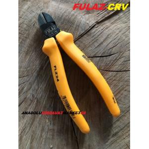 FULAZ CRV ÇELİK 160MM YANKESKİ KOMBİNE İZOLELİ YAN KESKİ