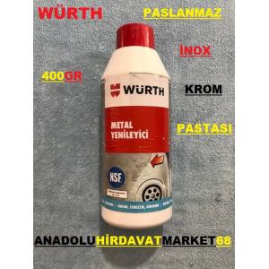 WÜRTH PASLANMAZ KROM ÇELİK BAKIM PASTASI 400 GR GERMANY