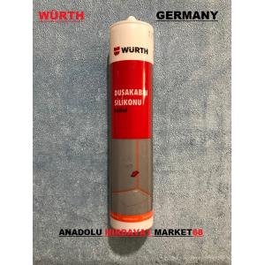 WÜRTH SİLİKON ŞEFFAF DUŞAKABİN YAPIŞTIRICI BANYO SİLİKONU 310 ML