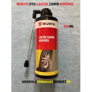 WÜRTH 300ML LASTİK TAMİR SPREYİ TAMİR KÖPÜĞÜ LASTİK YAPIŞTIRICI KÖPÜK