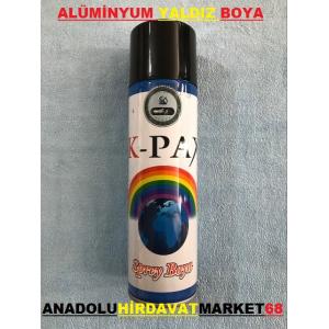 KPAX ALÜMİNYUM YALDIZ SPREY BOYA 170 ML YALDIZ RENK SPREY BOYA