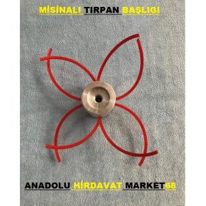 BENZİNLİ TIRPAN BAŞLIĞI MİSİNALI METAL ÖRÜMCEK KAFA BAŞLIK VİDALI