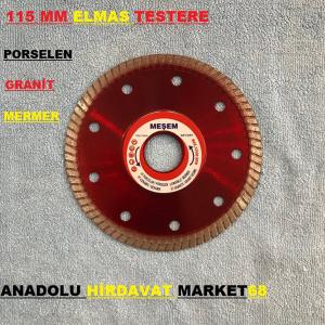 MEŞEM 115 MM SERAMİK PORSELEN GRANİT MERMER KESİCİ ELMAS TESTERE