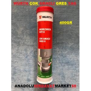 WÜRTH KAUÇUKLU GRES YAGI MATKAP TAŞLAMA ÇOK AMAÇLI GRES 400GR