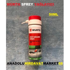 WÜRTH SPREY YAĞ SİLAH YAĞI KİLİT YAĞI TÜFEK YAĞI 50ML