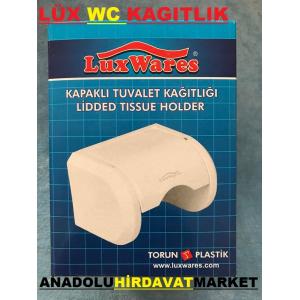 LÜXWARES WC KAGITLIK KAPAKLI PLASTİK WC KAGITLIĞI