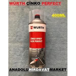 WÜRTH ÇİNKO SPREY BOYA ÇİNKO PERFECT SPREY 400ML GERMANY