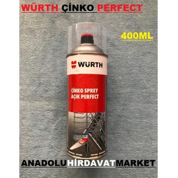 WÜRTH ÇİNKO SPREY BOYA ÇİNKO PERFECT SPREY 400ML GERMANY