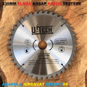 UTECH 230MM ELMAS TESTERE SUNTA MDF AHŞAP ODUN KESME TESTERESİ 40DİŞ