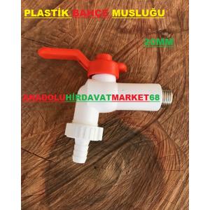 GARDEN KOLLU BAHÇE MUSLUGU 1/2 KÜRESEL VANA PLASTİK MUSLUK