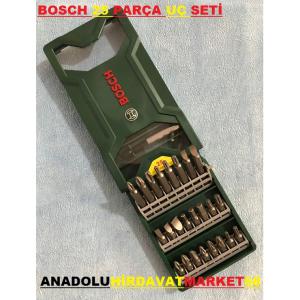 BOSCH 25 PARÇA TORK UÇ YILDIZ DÜZ  UÇ SETİ YILDIZ BİTS UÇ SETİ