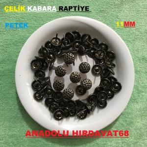 KABARA RAPTİYE KOLTUK ÇİVİSİ ANTİK ESKİTME PETEK ÇAPI 11MM 1000ADET