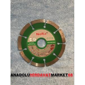 NORA 115 MM BETON MERMER GRANİT BETON KESİCİ ELMAS TESTERE