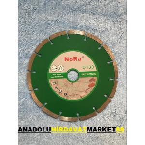 NORA 180MM BETON MERMER GRANİT BETON KESİCİ ELMAS TESTERE