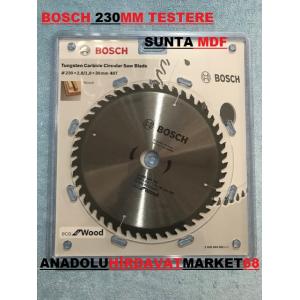 BOSCH 230 MM ELMAS SUNTA MDF ODUN AHŞAP KESME TESTERESİ 48DİŞ