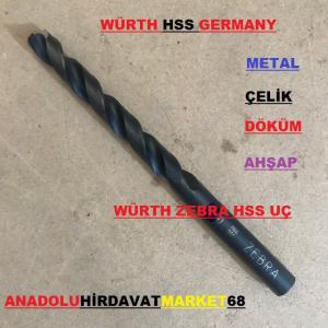 WÜRTH HSS 2,5MM METAL DELME UCU ÇELİK DELME UCU HSS METAL UÇ