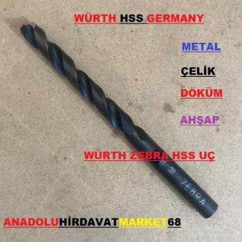 WÜRTH HSS 4,5MM METAL DELME UCU ÇELİK DELME UCU HSS METAL UÇ