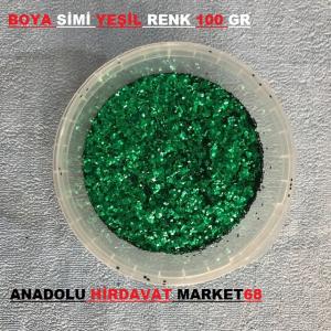 KARDELEN BOYA SİMİ YEŞİL RENK 100 GR BİRİNCİ KALİTE