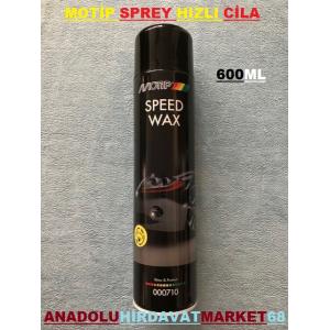 MOTİP SPREY OTO CİLASI 600ML SPREY HIZLI CİLA PARLATICI CİLA