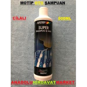 MOTİP OTO ŞAMPUANI CİLALI 500ML KALİTELİ CİLALI OTO ŞAMPUAN