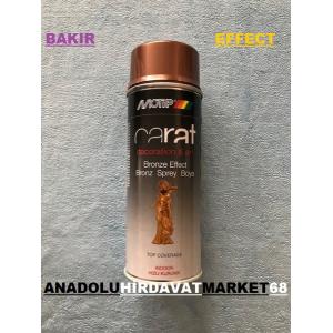 CARAT 400ML BAKIR BRONZ EFEKT SPREY BOYA PARLAK BAKIR EFEKT BOYA