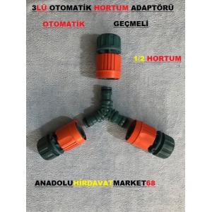 SAYIM OTOMATİK ARA BAGLANTI EKİ HORTUM EKİ 1/2 SET