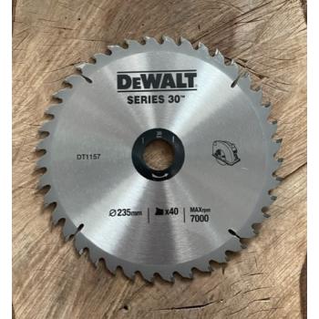 DEWALT ELMAS 235MM SUNTA KESME MDF AHŞAP KESME TESTERESİ 40DİŞ