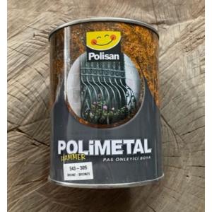 POLİMETAL HAMMER BRONZ ÇELİK KAPI BOYASI METAL FERFORJE BOYASI