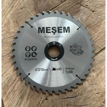 MEŞEM 210MM ELMAS TESTERE SUNTA MDF AHŞAP ODUN KESME TESTERESİ