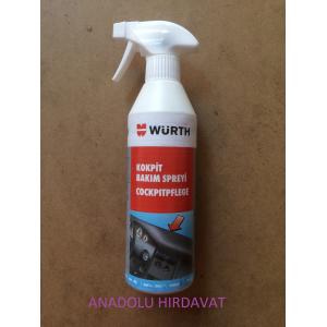 WÜRTH 500 ML TORPİDO VE KOKPİT KORUMA VE YENİLEME SPREYİ GERMANY