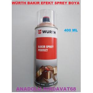 WÜRTH BAKIR EFEKT SPREY BOYA BAKIR PERFECT 400 ML GERMANY