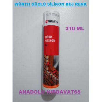 WÜRTH NÖTR BEJ RENK SİLİKON DIŞ CEPHE SİLİKONU GÜÇLÜ YAPIŞTIRICI