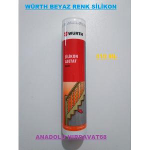 WÜRTH BEYAZ RENK SİLİKON GÜÇLÜ SİLİKON BEYAZ RENK 310 ML GERMANY