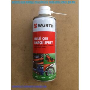 WÜRTH MULTİ ÇOK AMAÇLI PAS SÖKÜCÜ YAĞLAYICI SPREY YAĞ 400 ML