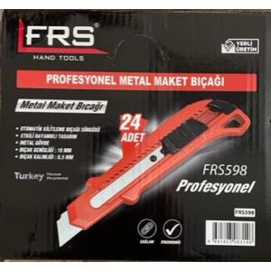 FRS MAKET BIÇAĞI FALÇATA METAL 1 KALİTE BÜYÜK MAKET BIÇAK 24ADET