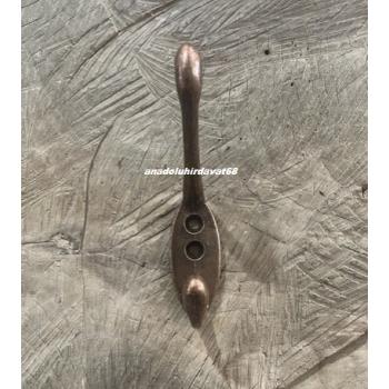 DMR BAKIR RENK BÜYÜK ASKI GİYSİ EŞYA ASKISI KUPA BARDAK ASKI  VESTİYER ASKISI 95*22MM 6LI