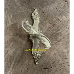 DMR GOLD SARI PİRİNÇ AHŞAP PENCERE KOLU PİRİNÇ PENCERE MANDALI PARLAK SARI