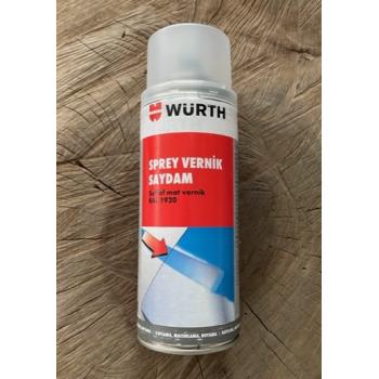 WÜRTH SAYDAM MAT VERNİK SPREY OTO VERNİK FAR JANT KAPORTA VERNİK 400ML