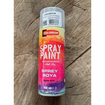 COLORİUM 400ML KAHVRENGİ SPREY BOYA ÇİKOLATA KAHVE SPREY BOYA