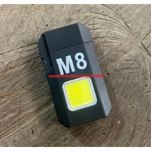 M8 ŞARJLI LED LAMBA KAMP LAMBASI KAMP ÇAKMAK MİNİ ŞARJLI ÇAKMAK FENER